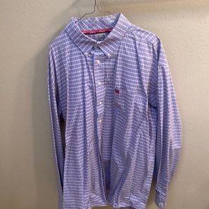 Cinch Mens Shirt 2XL Light Blue